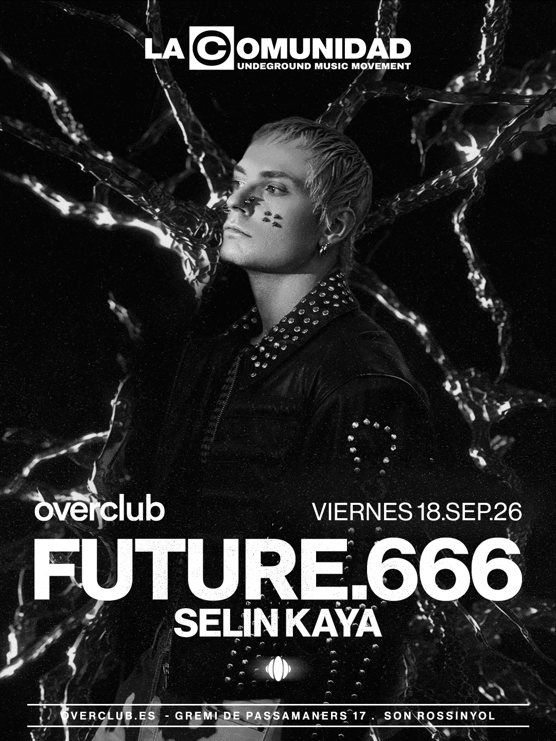 Flyer of FUTURE.666 por LA COMUNIDAD