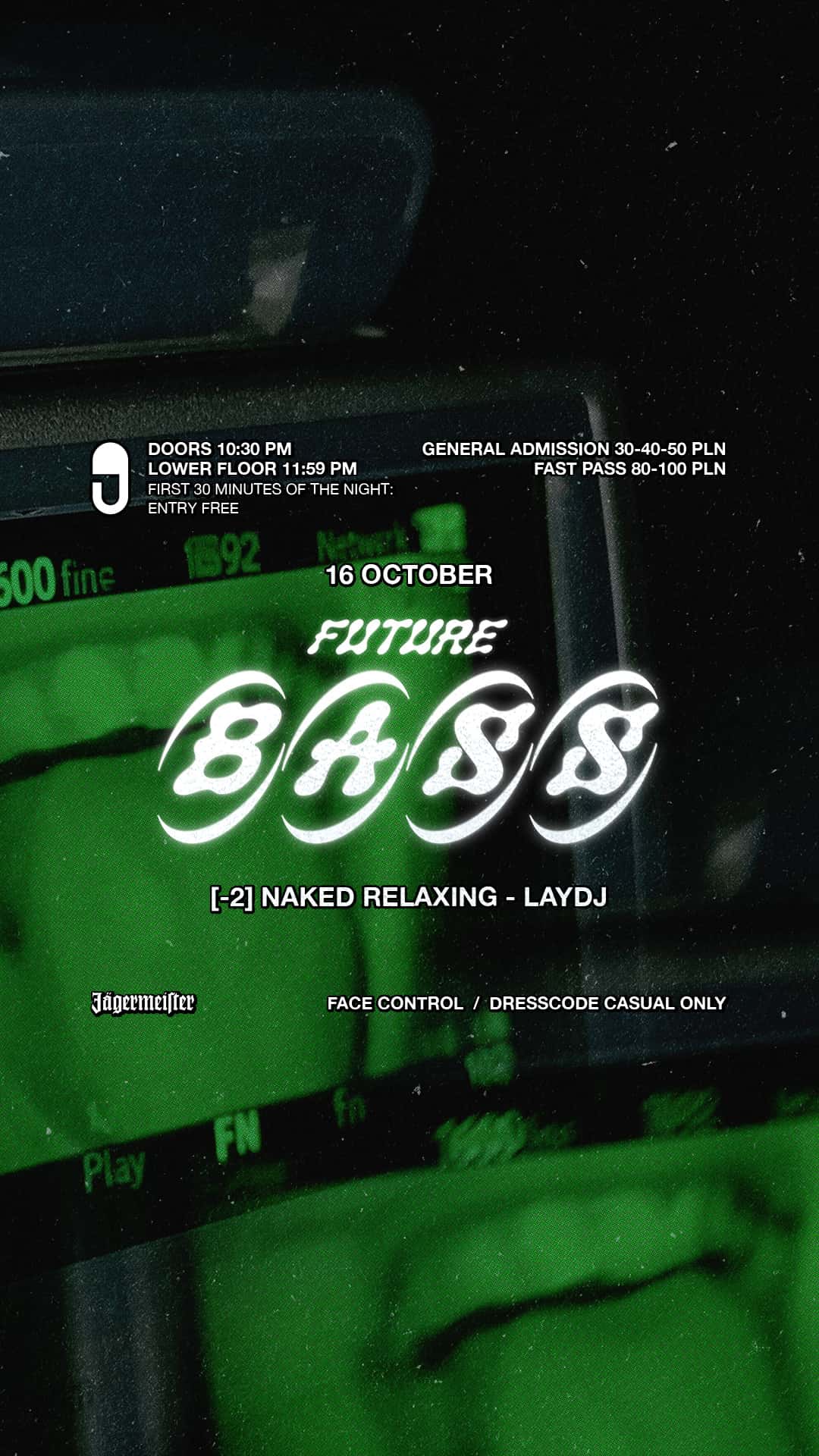 Flyer of FUTURE BASS