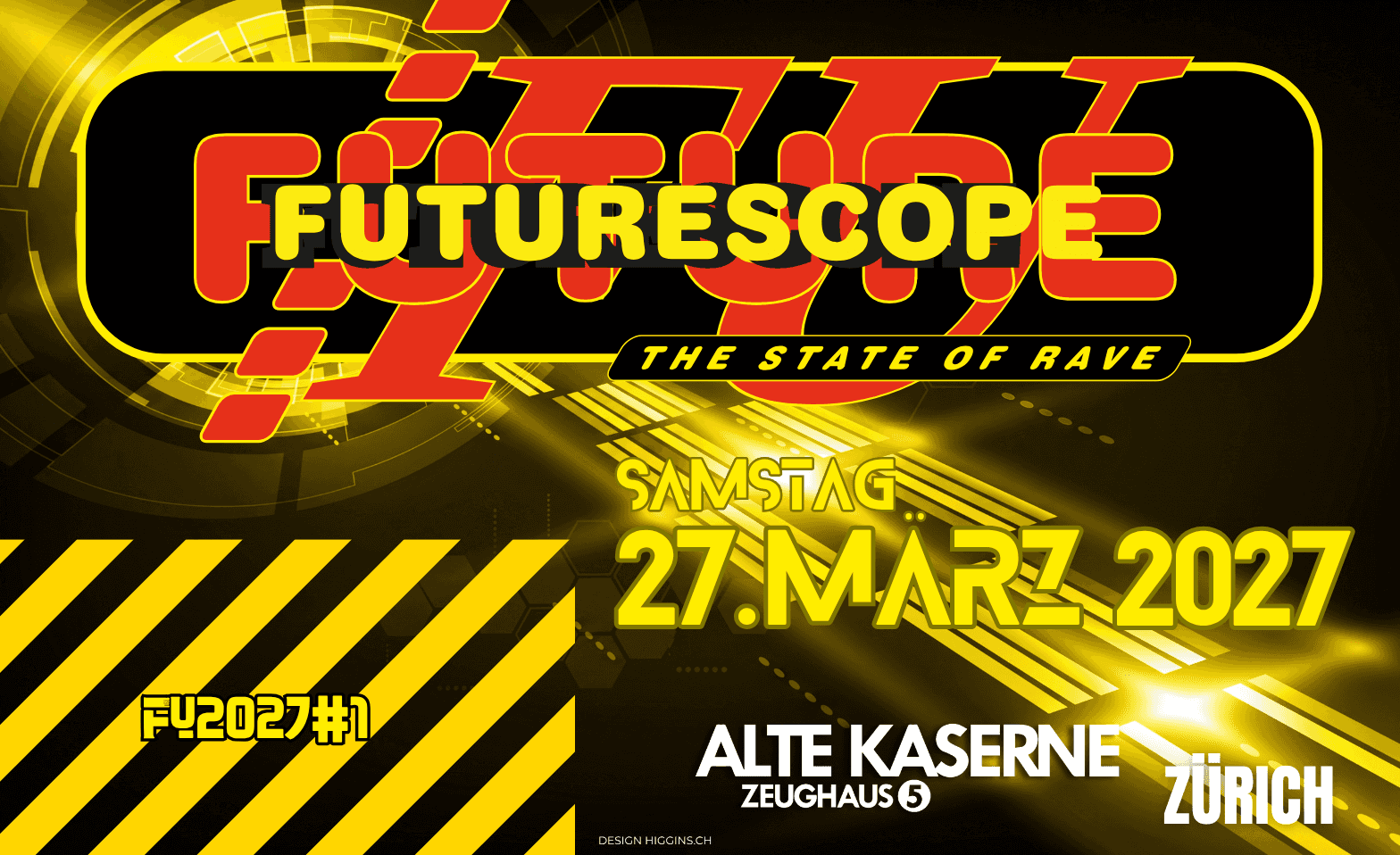Flyer of FUTURESCOPE The State of Rave FU2027#1