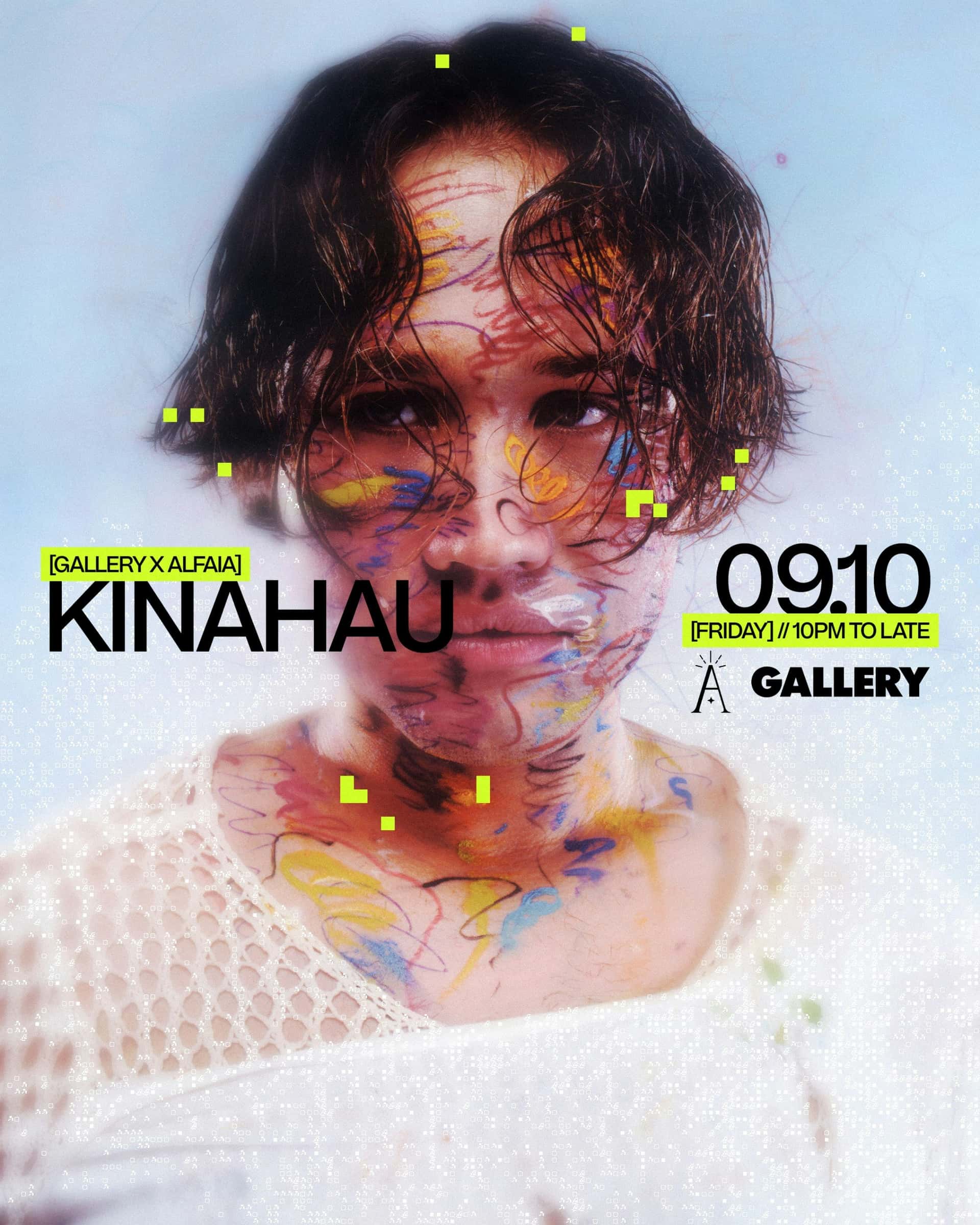 Flyer of Gallery x Alfaia presents: KinAhau