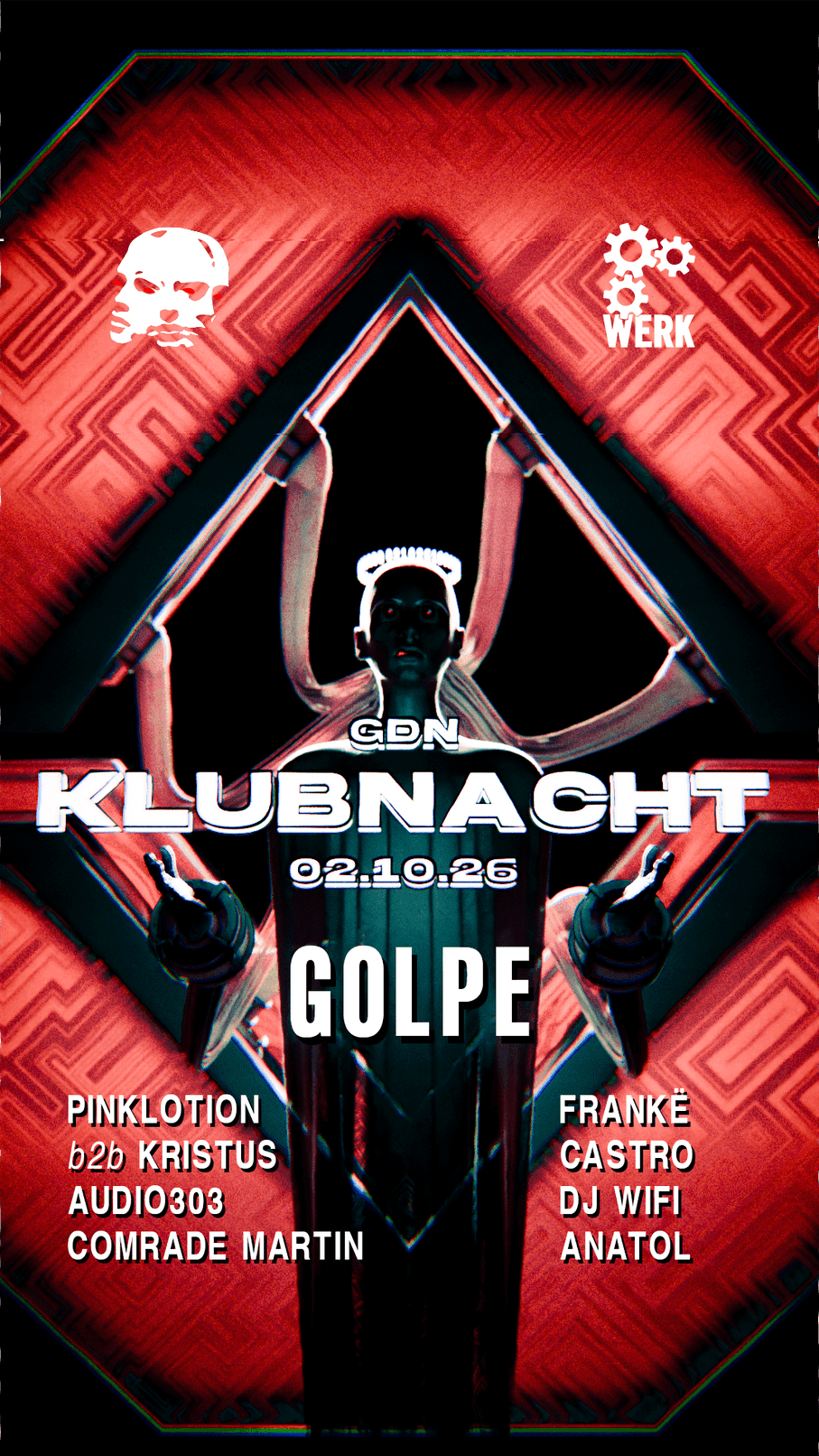 GDN Klubnacht W/ GOLPE