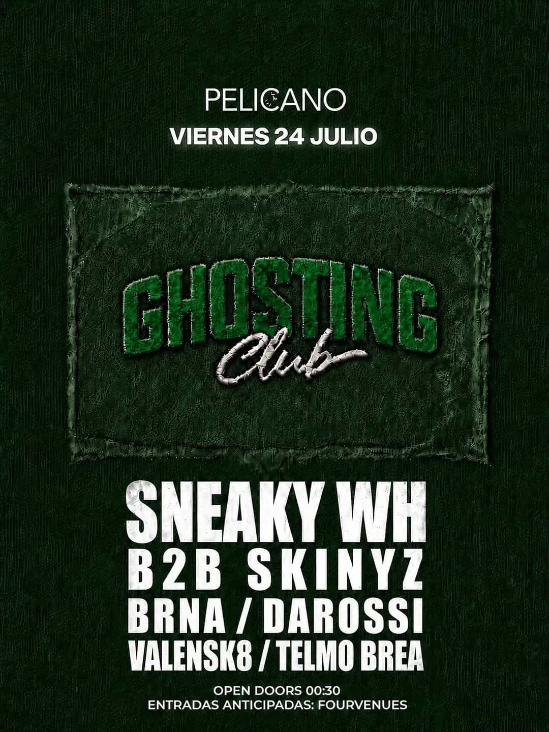 Flyer of GHOSTING CLUB