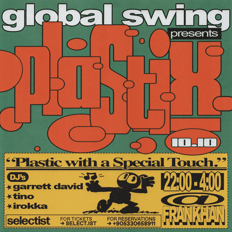 Flyer de Global Swing presents: Plastix