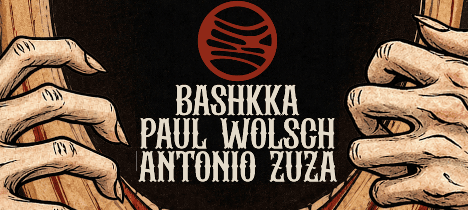 Flyer of GLUE x PETI KUPE w/ BASHKKA, PAUL WOLSCH, ANTONIO ZUZA