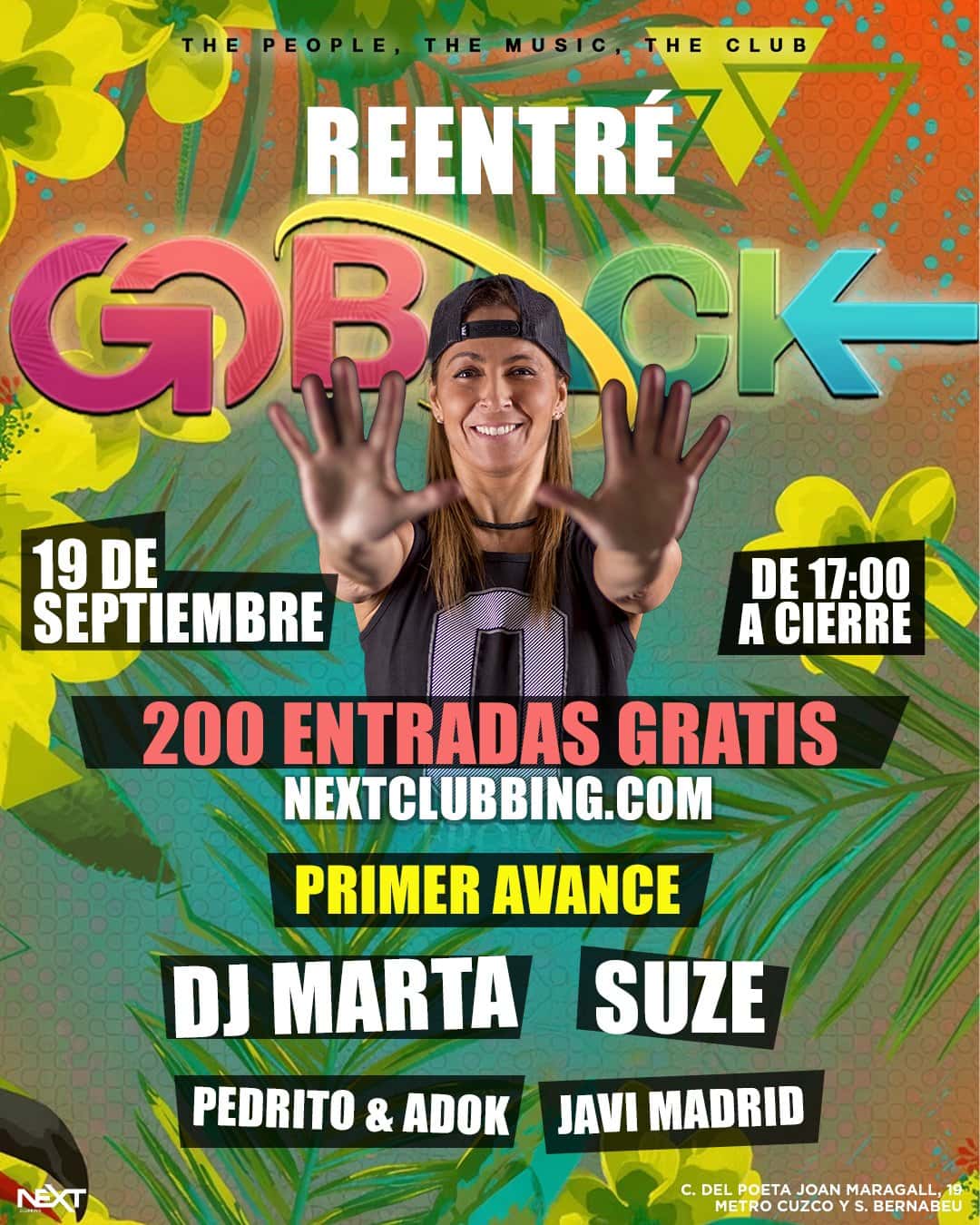 Cartel de GOBACK Rentree