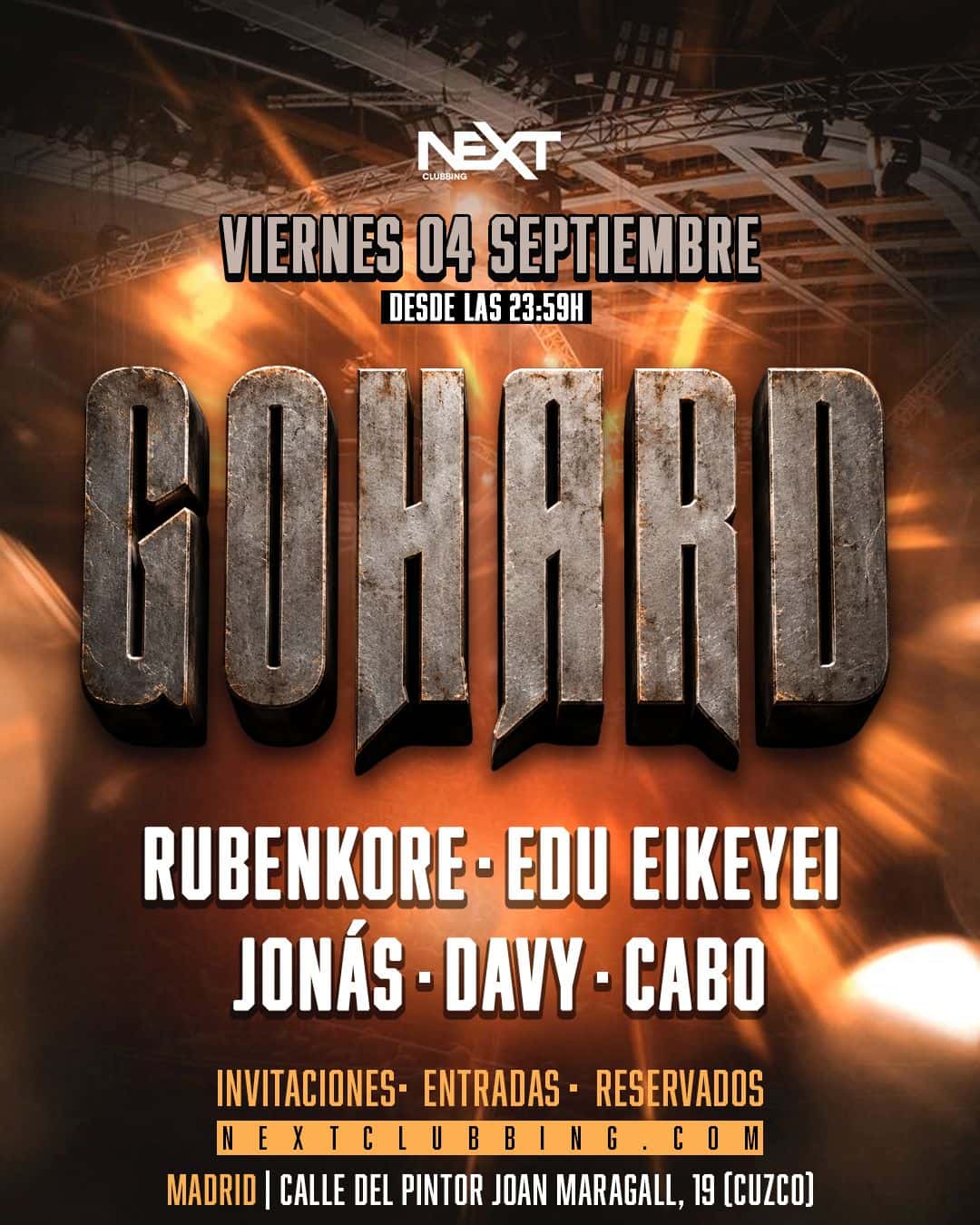 Cartel de GOHARD