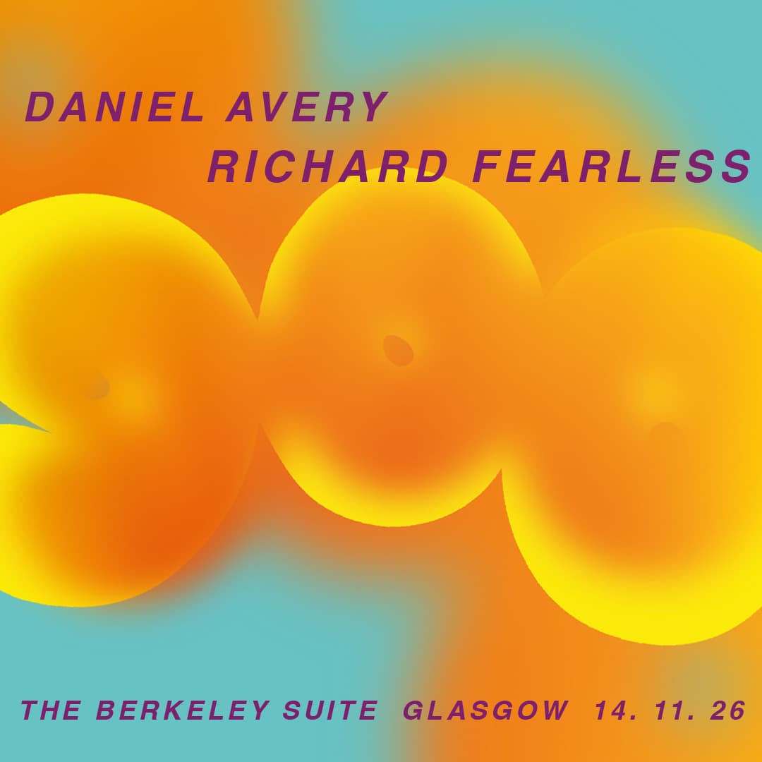 The Berkeley Suite present: GOO W// Daniel Avery x Richard Fearless