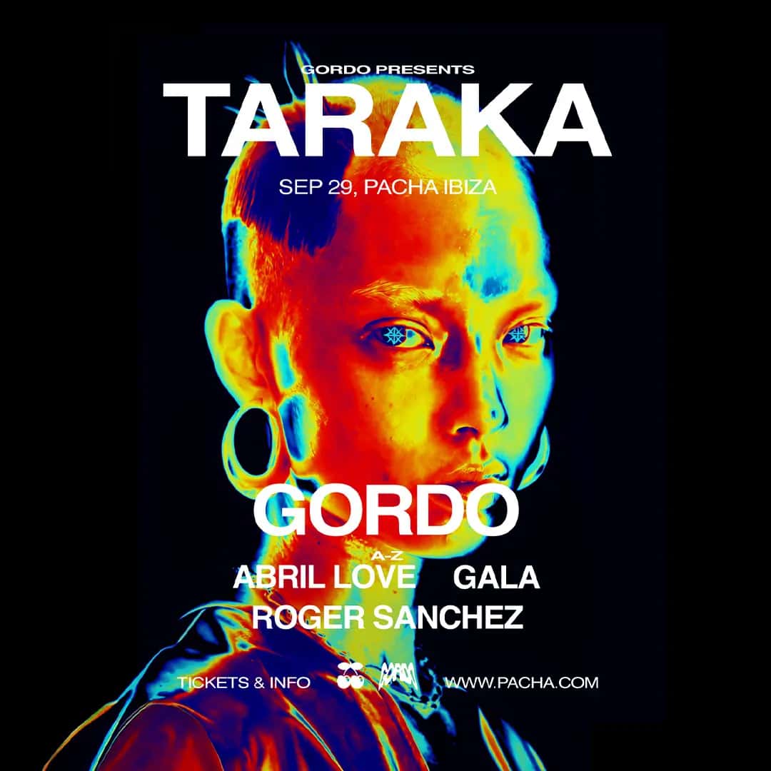 Flyer of GORDO | TARAKA - CLOSING PARTY