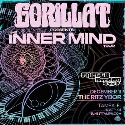 Flyer de GorillaT presents The Innermind Tour