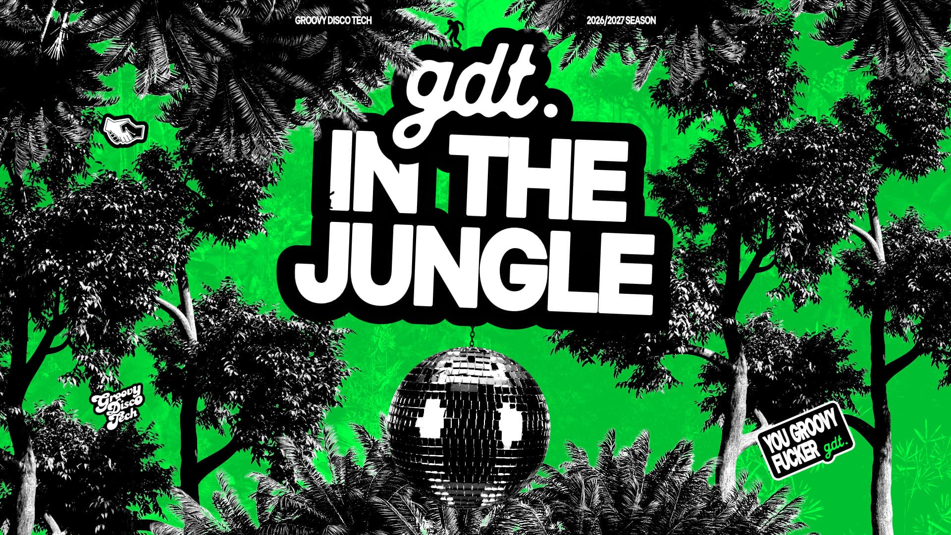 GROOVY DISCO TECH: IN THE JUNGLE // TUESDAYS AT WORLD HQ // 29TH SEPTEMBER