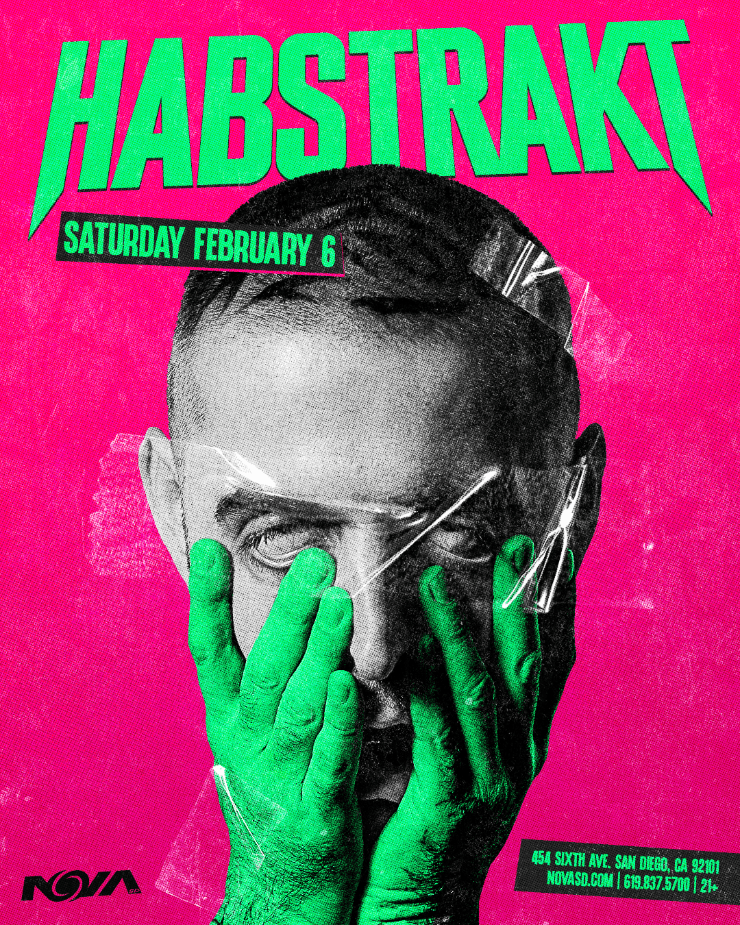 Flyer of Habstrakt