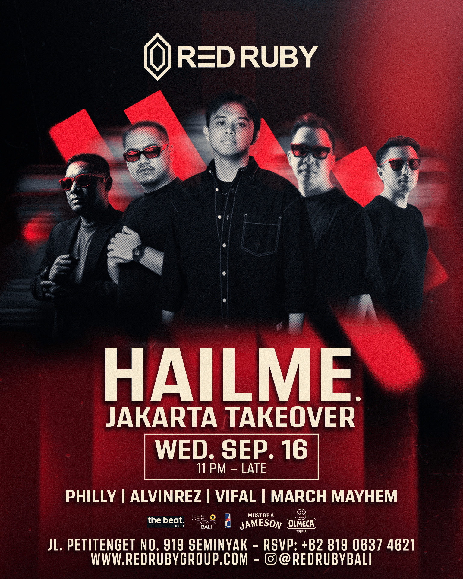HAILME — JAKARTA TAKEOVER