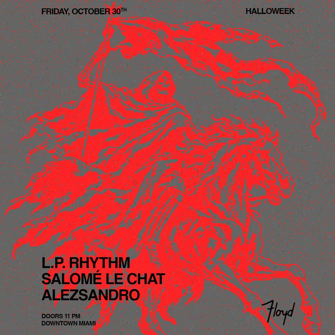 Halloweek: L.P. Rhythm + Salomé Le Chat