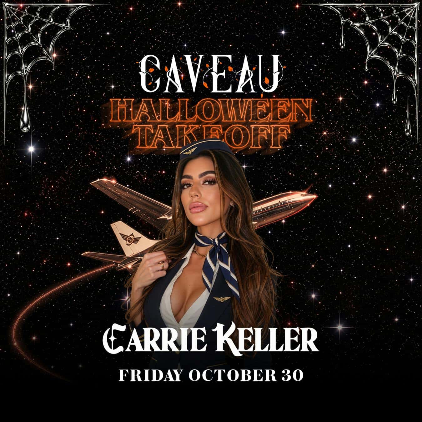 Flyer de Halloweekend - Carrie Keller