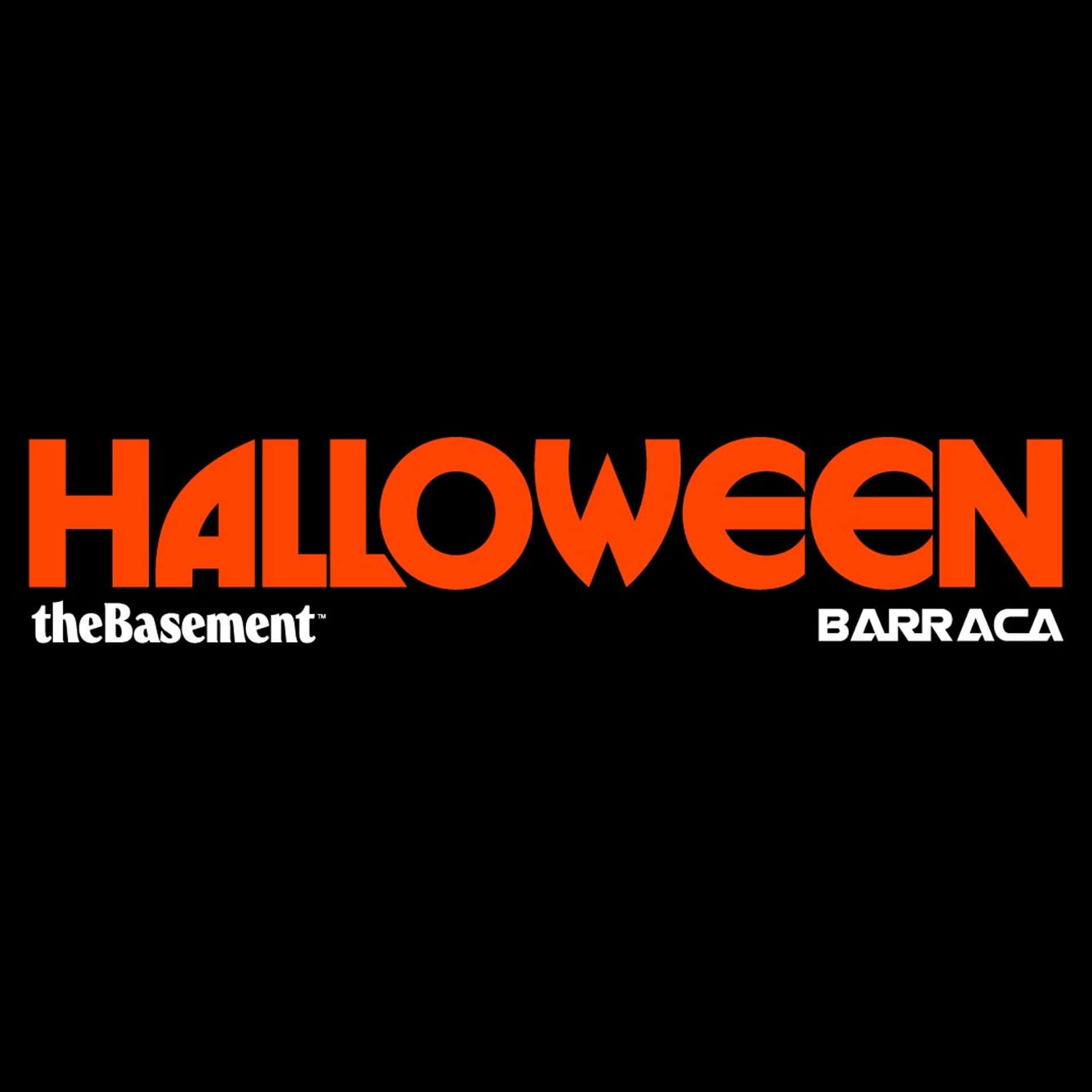 Flyer de Halloween | Barraca & theBasement