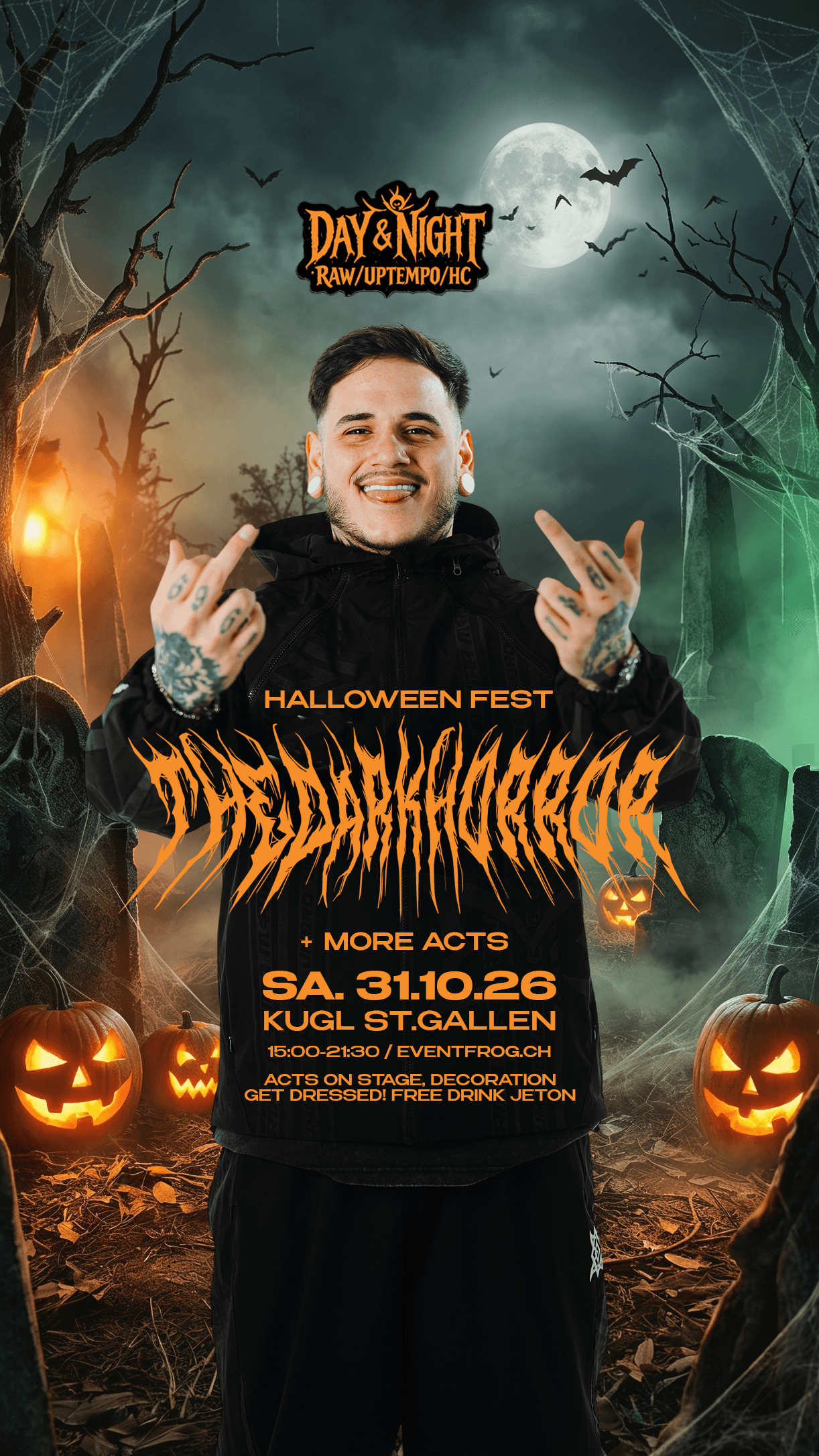 HALLOWEEN FEST w/ The Dark Horror, Kemal