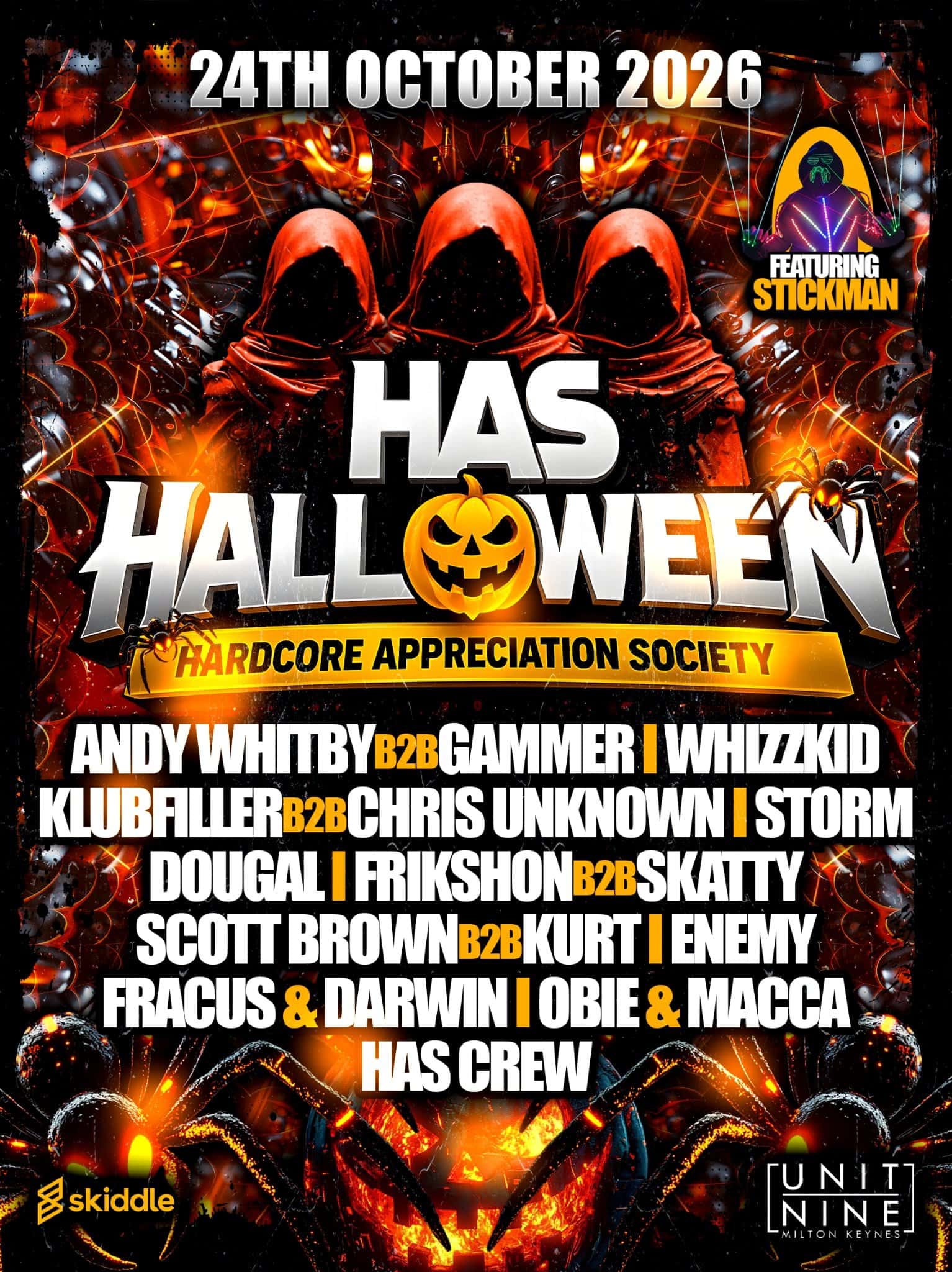 Flyer of Halloween H.A.S - This will sell out!!