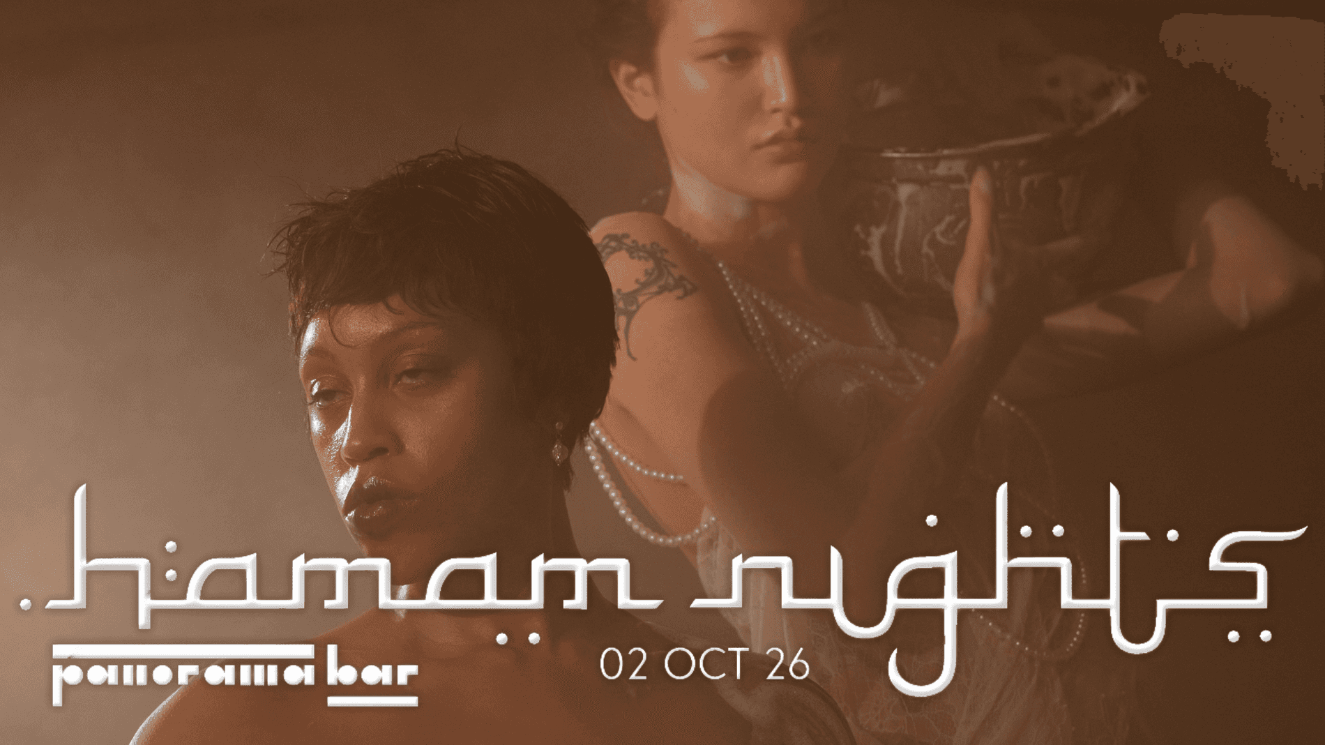 Flyer of Hamam Nights
