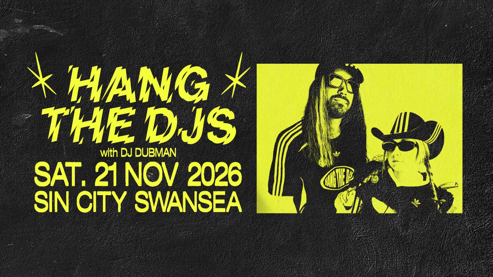Flyer of Hang The DJs