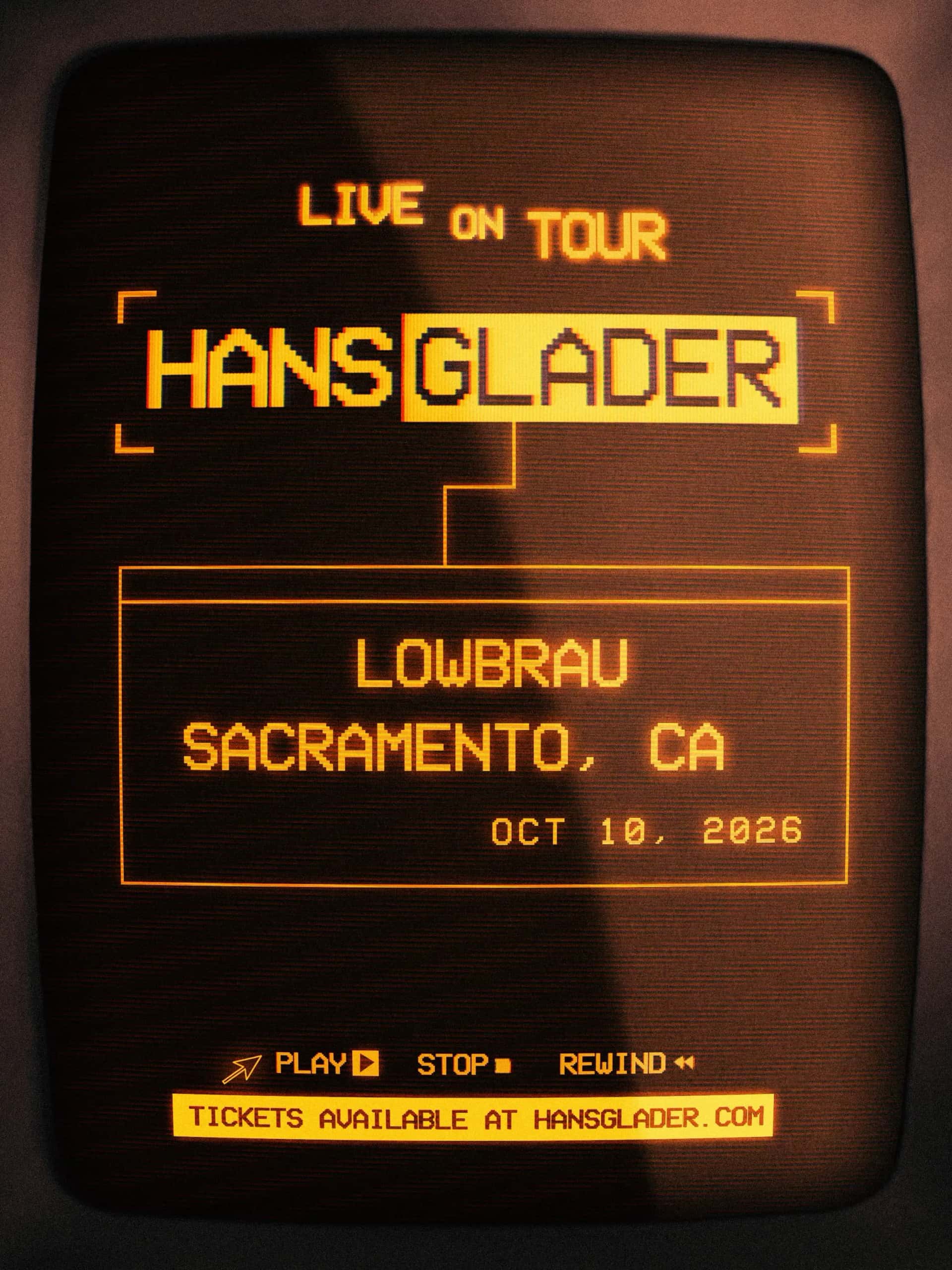 Flyer of HANS GLADER at LowBrau