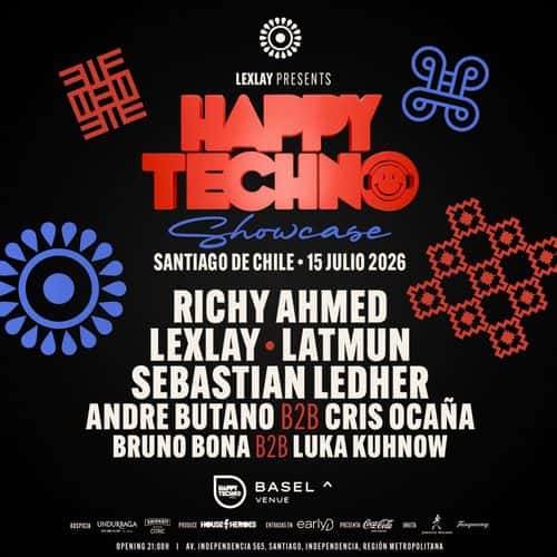 Cartel de HAPPY TECHNO Showcase