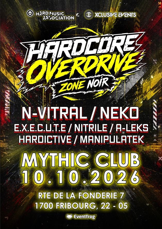 HARDCORE OVERDRIVE – ZONE NOIR