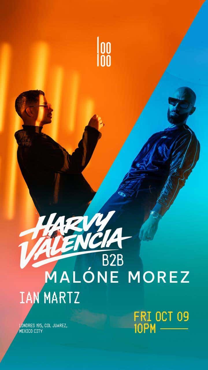 Flyer de Harvy Valencia b2b Malóne Morez