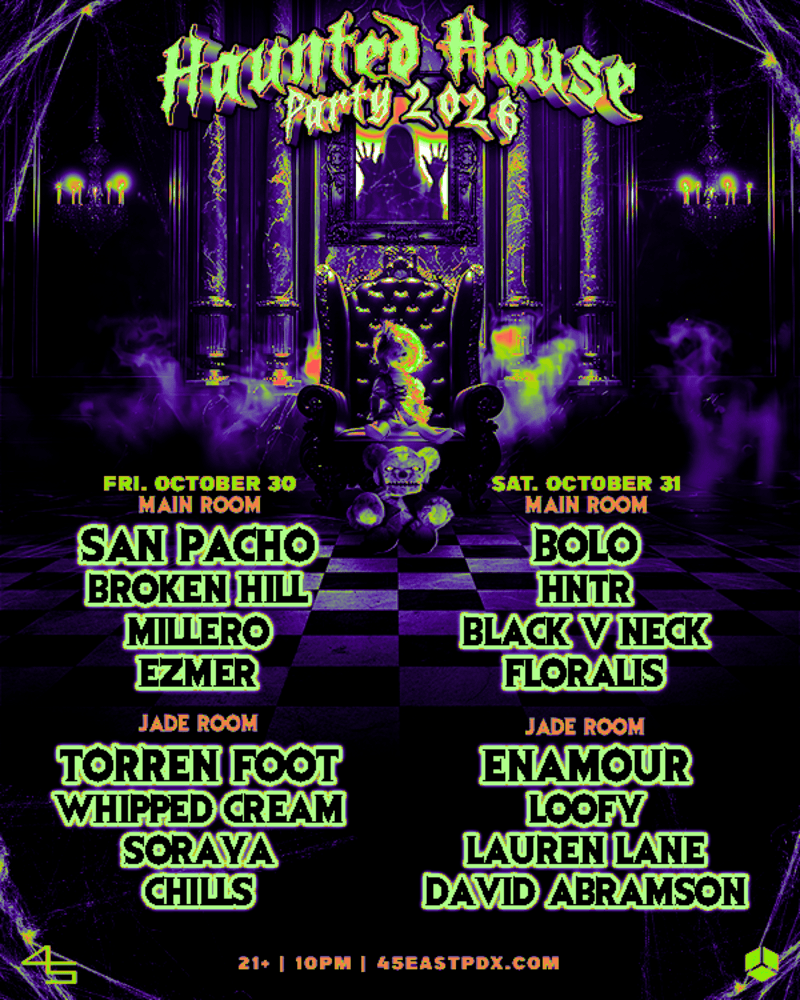 Flyer of Haunted House Party 2026