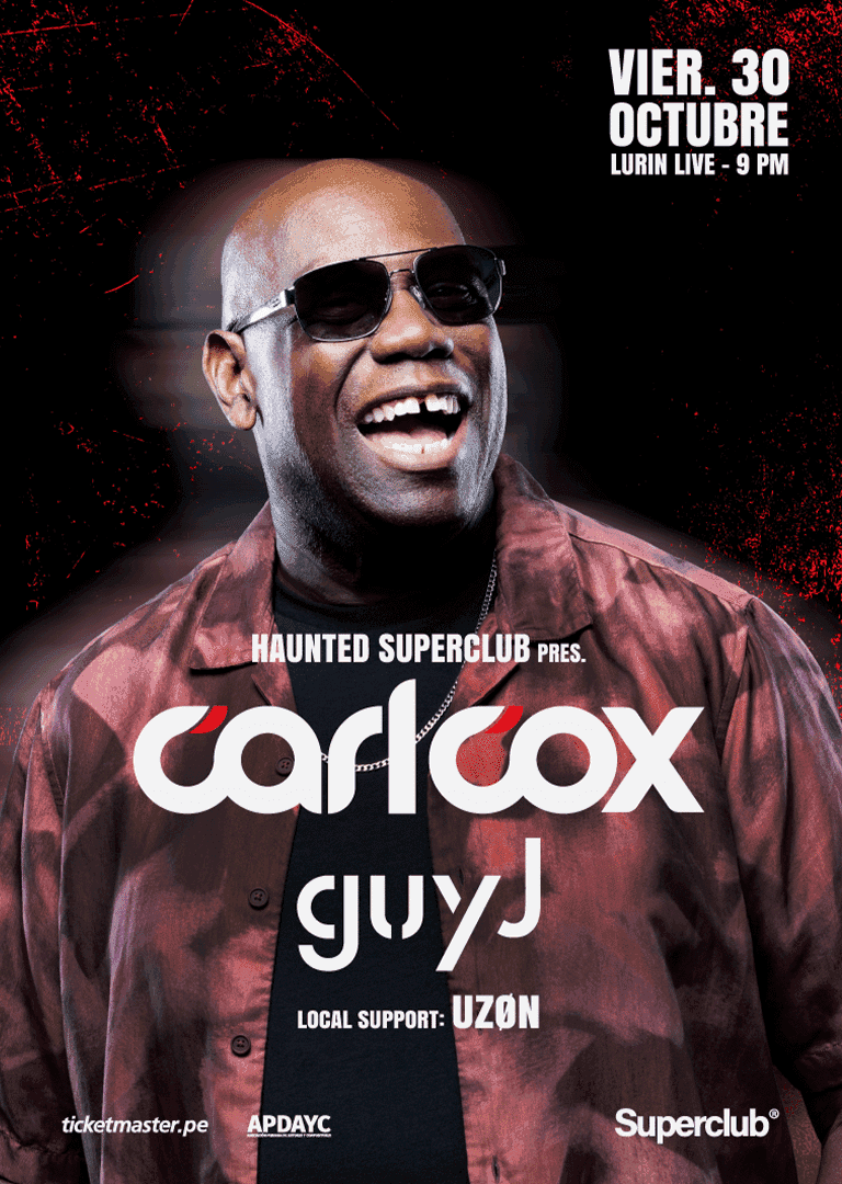 Haunted Superclub pres. Carl Cox & Guy J