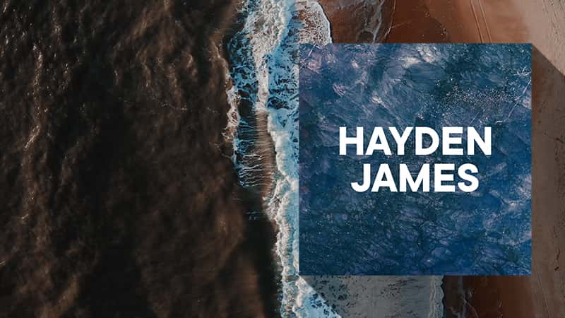Flyer de Hayden James Halloween Weekend