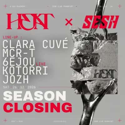 Flyer of Heat x Sesh Season Closing 2026