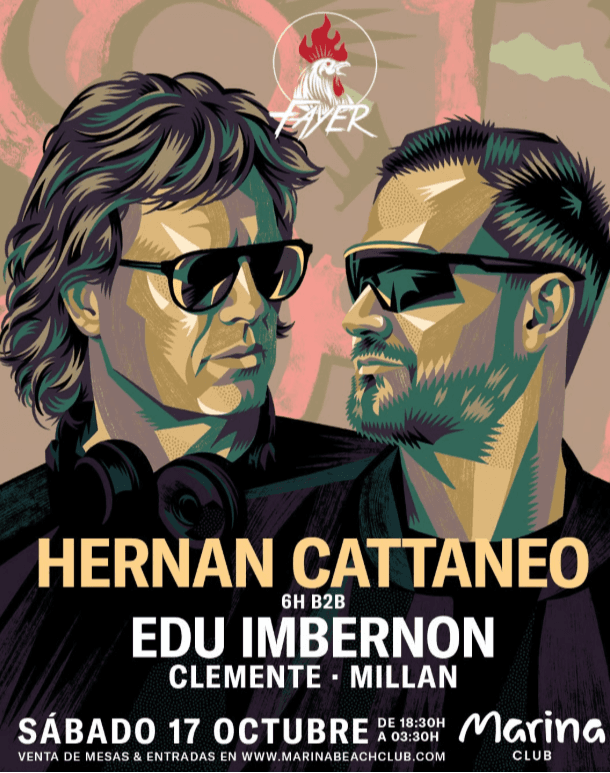 FAYER: Hernan Cattaneo · Edu Imbernon