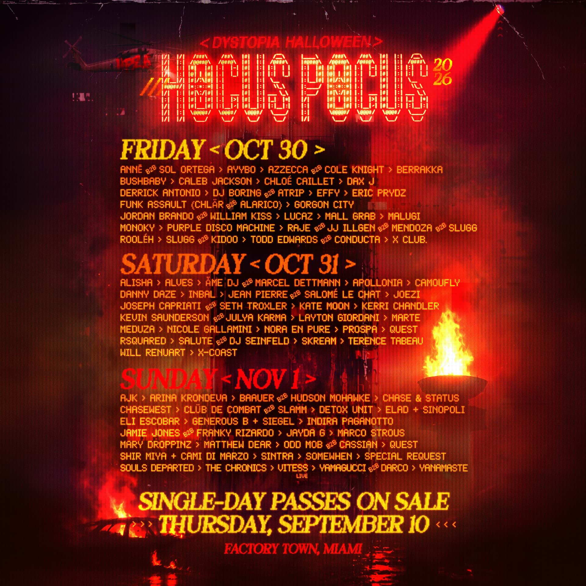 Flyer de Hocus Pocus 2026