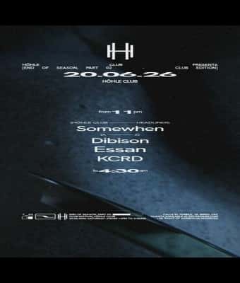 Cartel de Hohle Club Somewhen