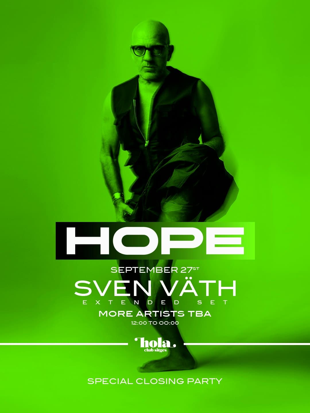 HOPE pres: Beach Party with Sven Väth