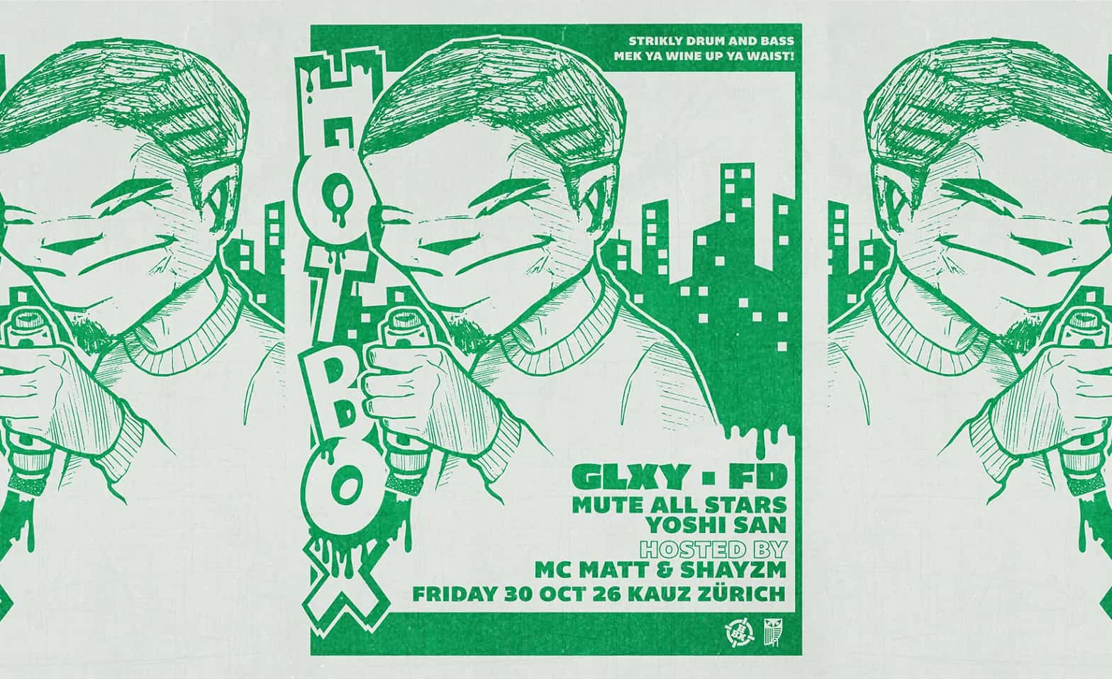 Flyer of hotbox