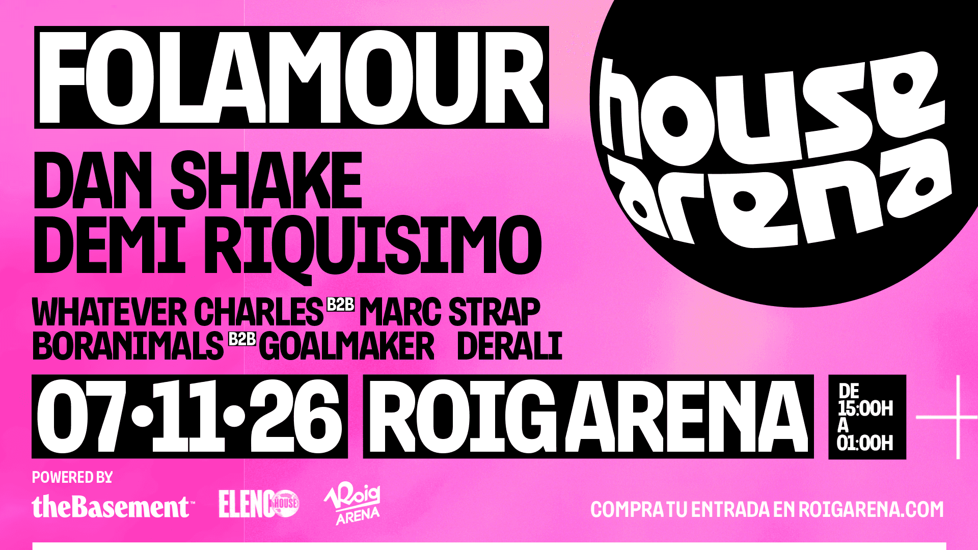 Flyer of House Arena