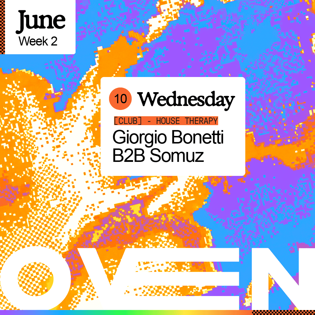 Cartel de House Therapy: Giorgio Bonetti B2B Soumz