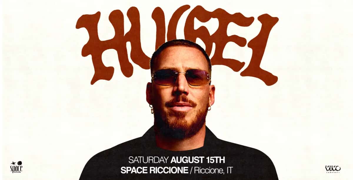 Cartel de HUGEL | Space Riccione