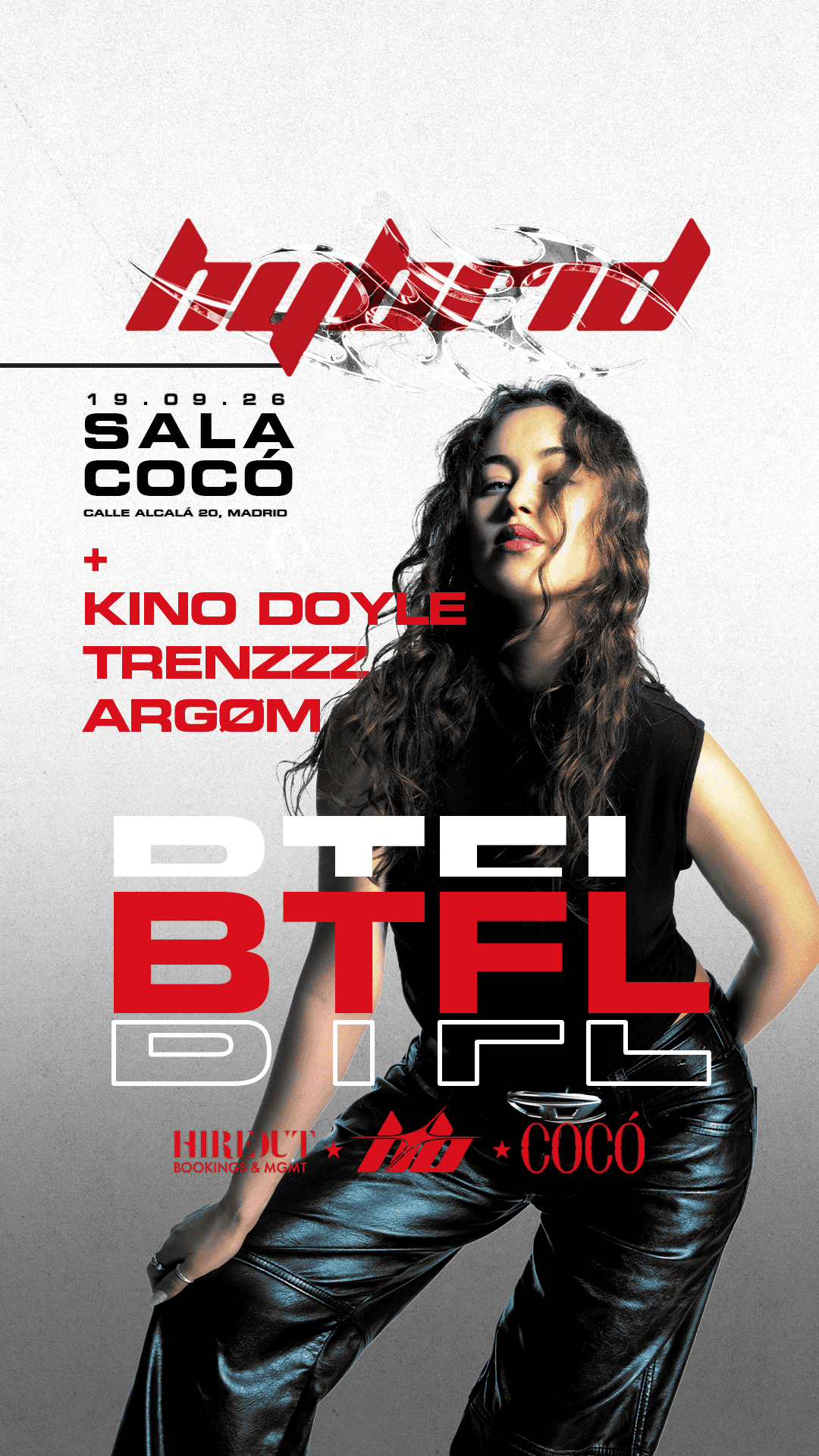 Flyer de HYBRID: BTFL