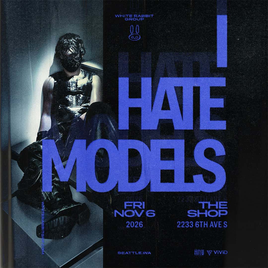Flyer de I HATE MODELS