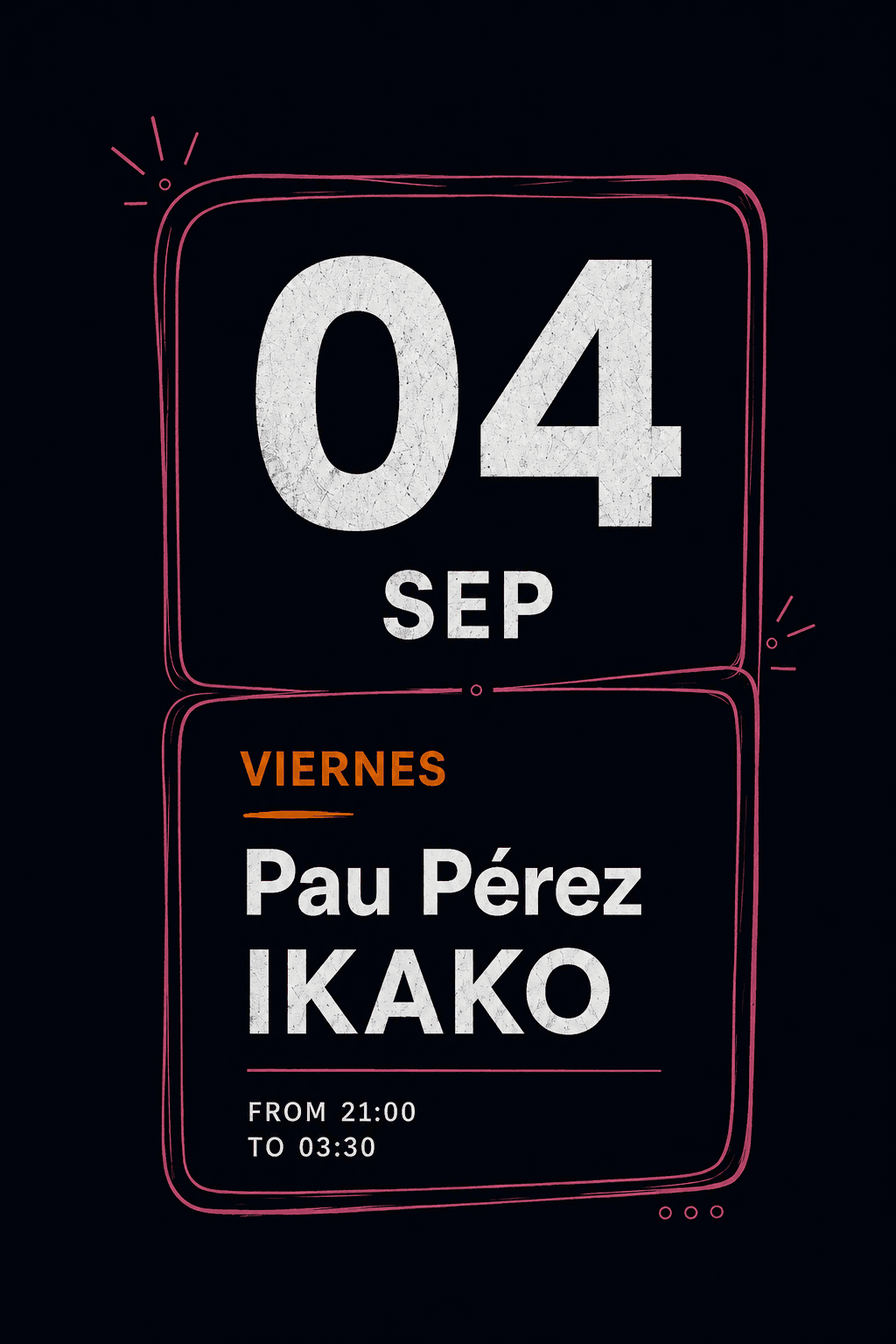 IKAKO, PAU PEREZ