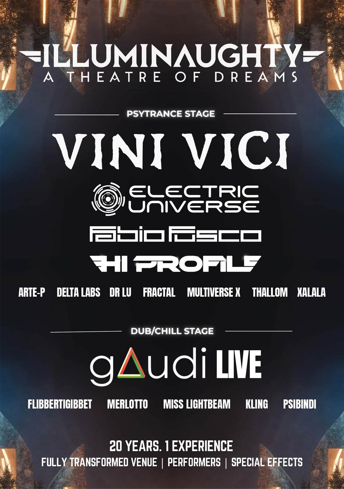 IllumiNaughty: 20 Years Of Chaos, with Vini Vici & More