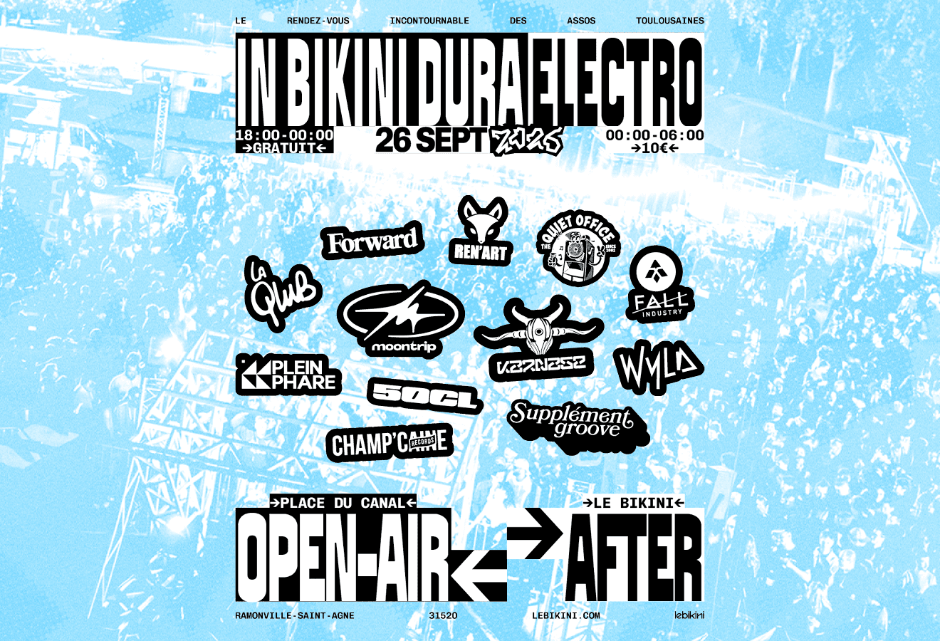 In Bikini Dura Electro XXL : Open-Air + After