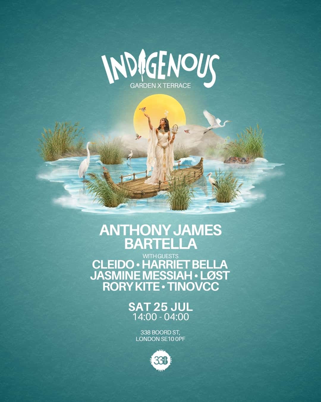 Flyer of Indigenous: Garden x Terrace