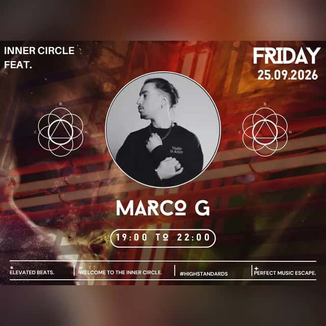 Flyer de Inner Circle feat. Marco G