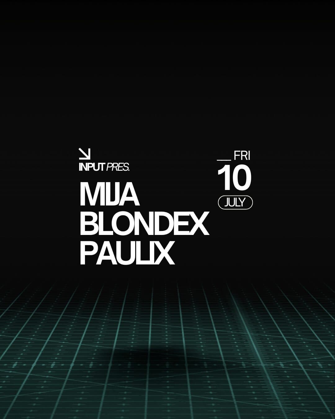 Cartel 1 de INPUT pres Mija