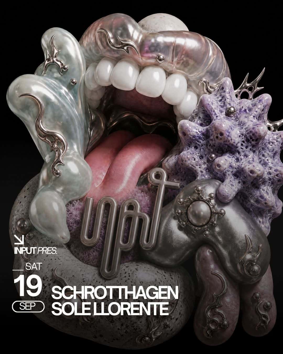 Flyer de INPUT PRES. SCHROTTHAGEN