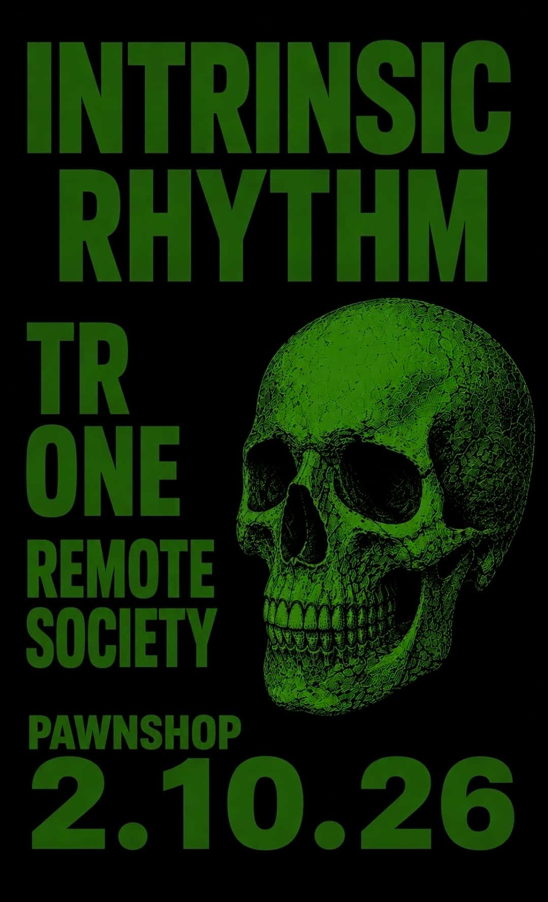 Flyer of Intrinsic Rhythm (Tr One B2B Remote Society)