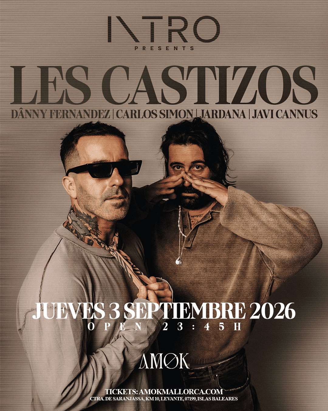 Cartel de Intro presents: Les Castizos